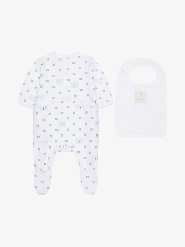 Givenchy Pyjamas bib and case in 4G cotton gift set Últimos 2 días