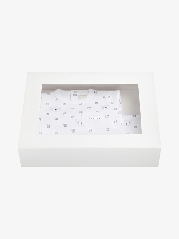 Givenchy Pyjamas bib and case in 4G cotton gift set Últimos 2 días