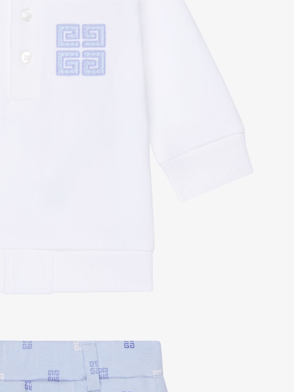 Givenchy 4G sweatshirt and pants in fleece and cotton gift set Precio de fábrica