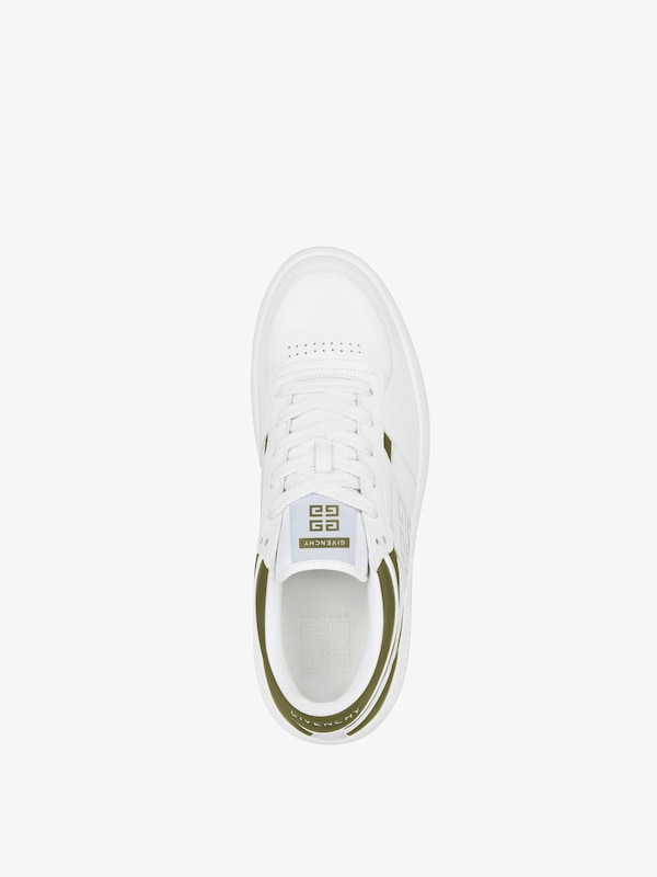 Givenchy G Move sneakers in mixed leathers Envío internacional gratuito