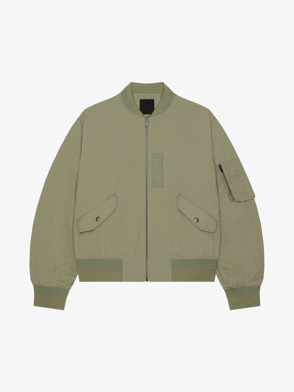 Givenchy Bomber in textured monogram 72 En oferta