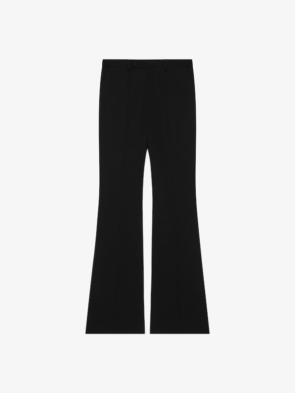 Givenchy Flare tailored pants in wool Ofertas de temporada