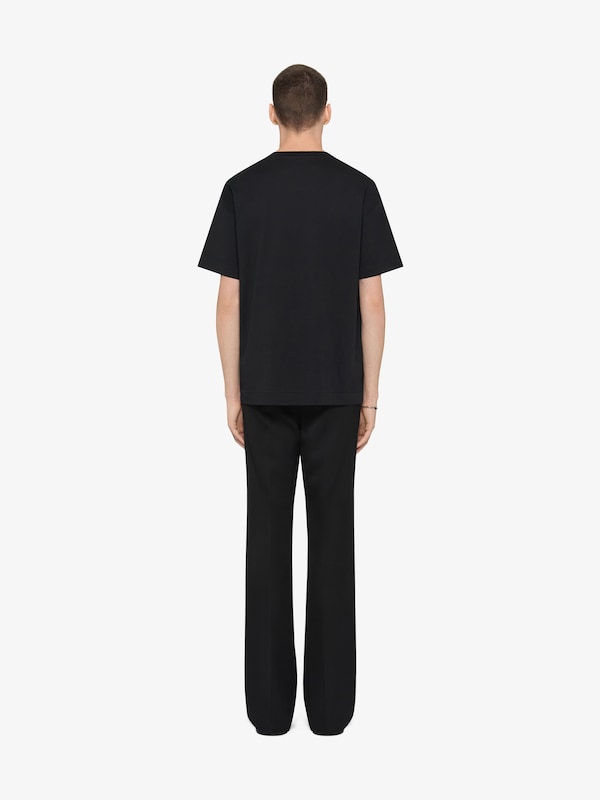 Givenchy T-shirt in cotton with patches Grandes ahorros