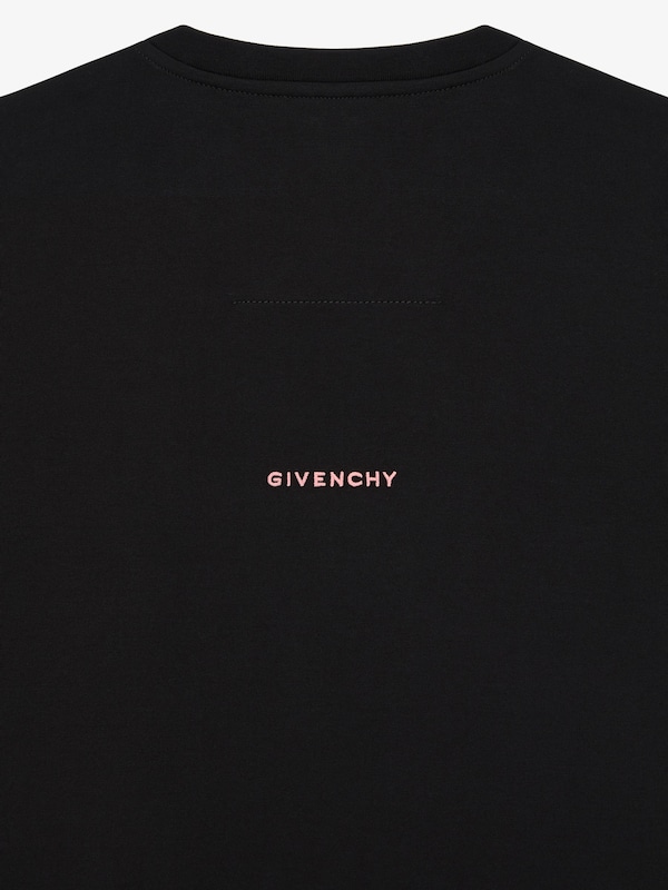 Givenchy Slim fit t-shirt in cotton with 4G embroidery Precio ultrabajo