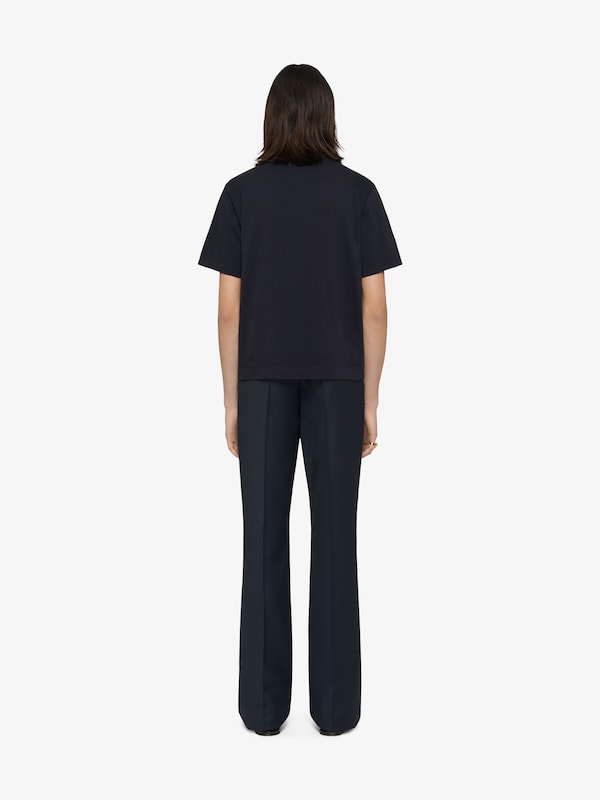 Givenchy Polo in knit with HG jacquard 2025