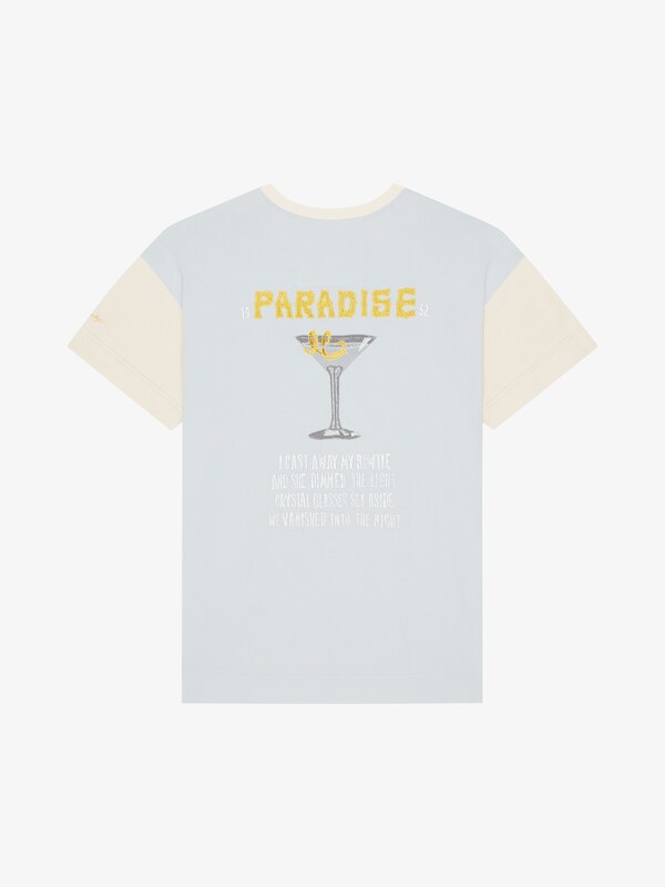 Givenchy T-shirt in cotton with HG embroidery Outlet