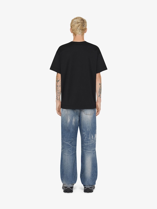 Givenchy GIVENCHY College t-shirt in cotton Rebajas baratas