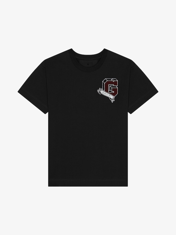 Givenchy GIVENCHY College t-shirt in cotton Rebajas baratas