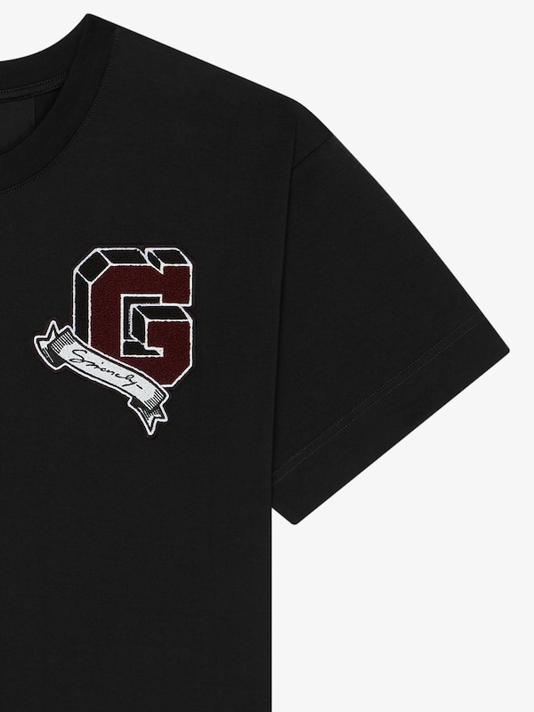 Givenchy GIVENCHY College t-shirt in cotton Rebajas baratas