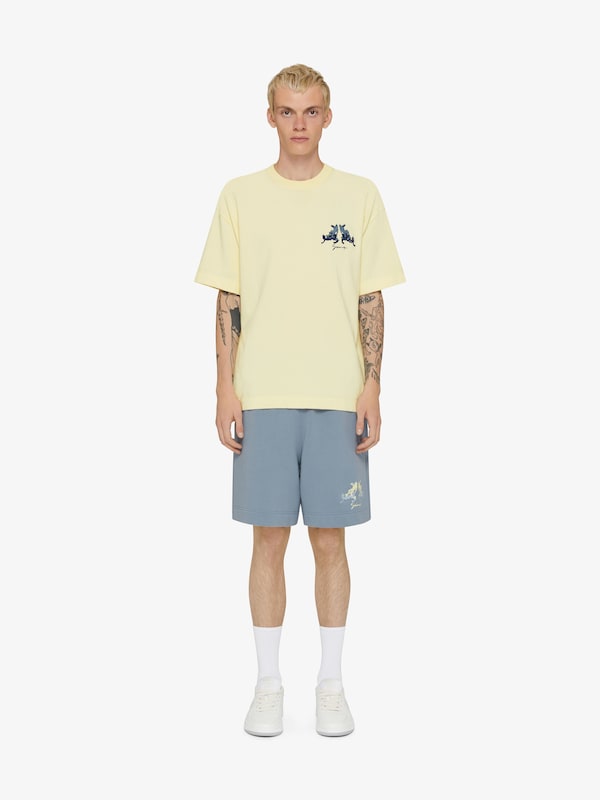Givenchy T-shirt in knit with Hubert objects embroidery Ventas relámpago