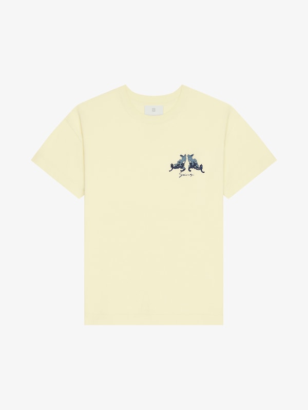 Givenchy T-shirt in knit with Hubert objects embroidery Ventas relámpago