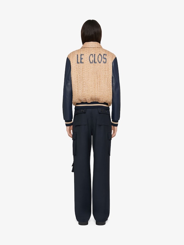 Givenchy Cargo pants in wool and mohair Tienda
