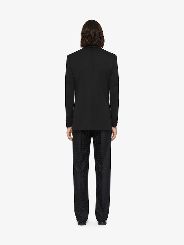 Givenchy Slim fit tailored pants in monogram 72 jacquard Últimos 3 días