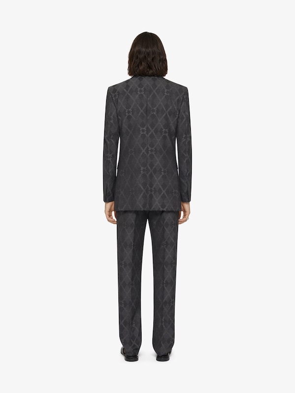 Givenchy Slim fit tailored pants in monogram 72 jacquard COMPRAR AHORA