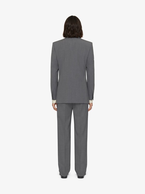Givenchy Slim fit tailored pants in wool with 2G clip ÚLTIMAS EDICIONES