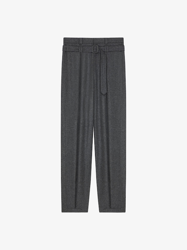 Givenchy Pants in wool with double waist detail Último día