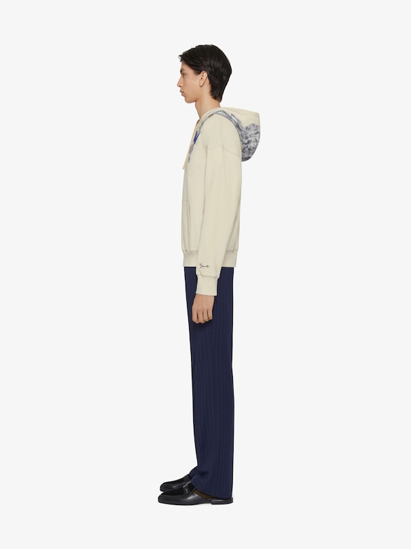 Givenchy Hoodie in fleece with hair print Solo queda un día
