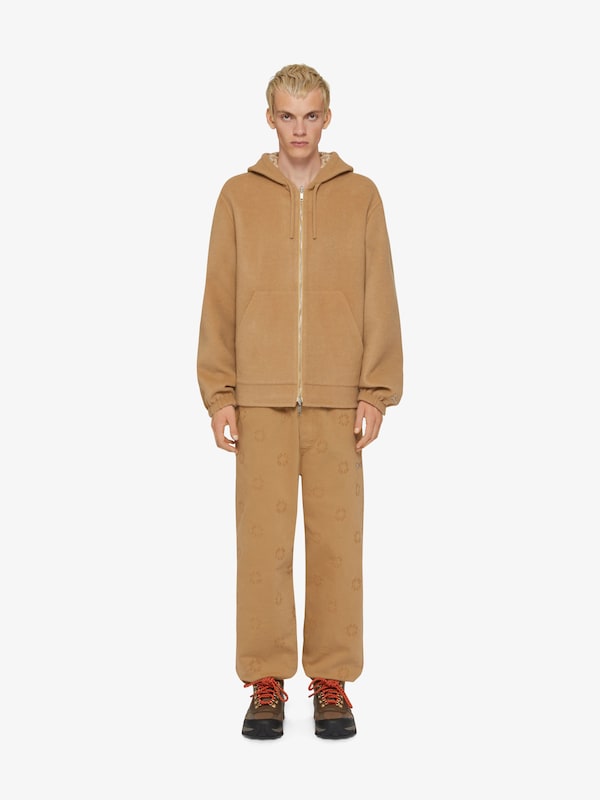 Givenchy Reversible zipped hoodie in monogram 72 jacquard Grandes descuentos