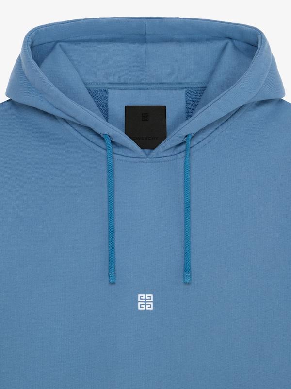 Givenchy Boxy fit hoodie in fleece with 4G detail Liquidación