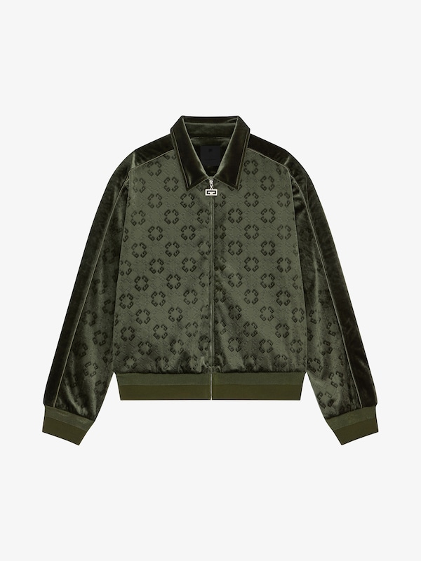 Givenchy Tracksuit jacket in monogram 72 velvet Precios de Black Friday