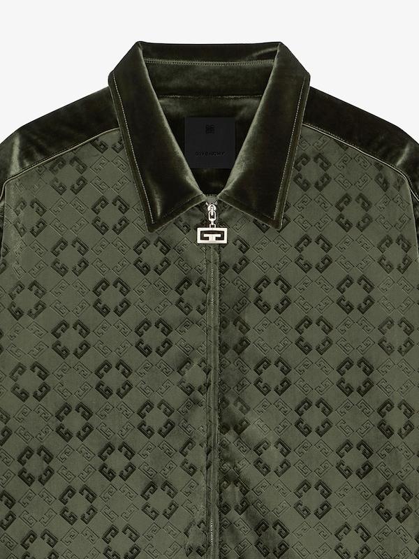 Givenchy Tracksuit jacket in monogram 72 velvet Precios de Black Friday
