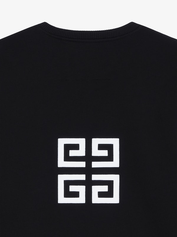 Givenchy GIVENCHY 4G slim fit sweatshirt in fleece Libre de impuestos