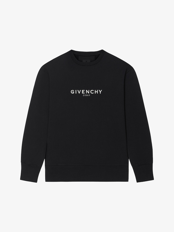 Givenchy GIVENCHY Reverse slim fit sweatshirt in fleece