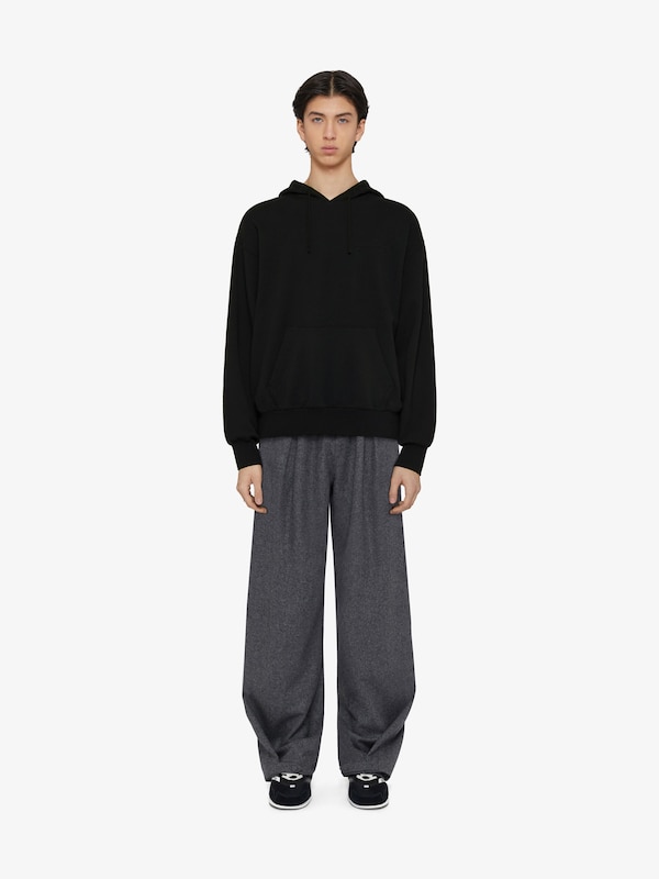 Givenchy Hoodie in fleece with GIVENCHY signature