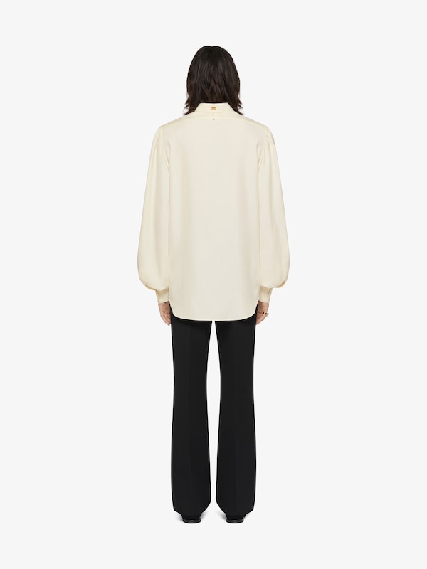 Givenchy Shirt in silk with laces with HG embroidery Ofertas especiales