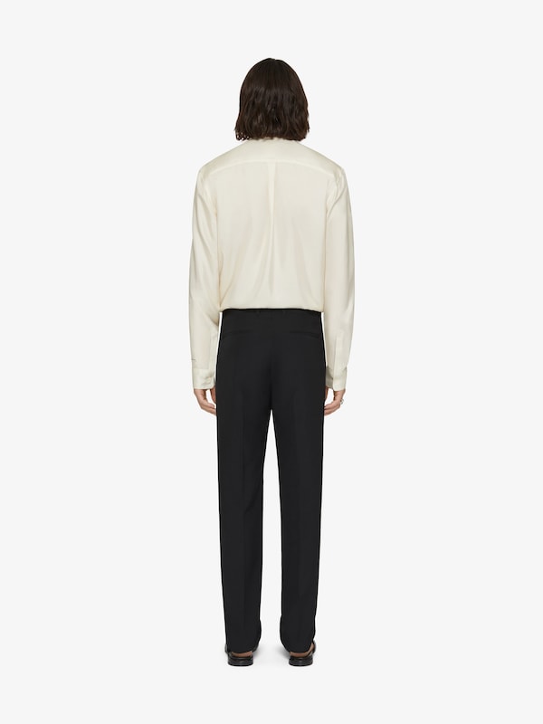 Givenchy Shirt in silk with hair print lavalliere Grandes ahorros