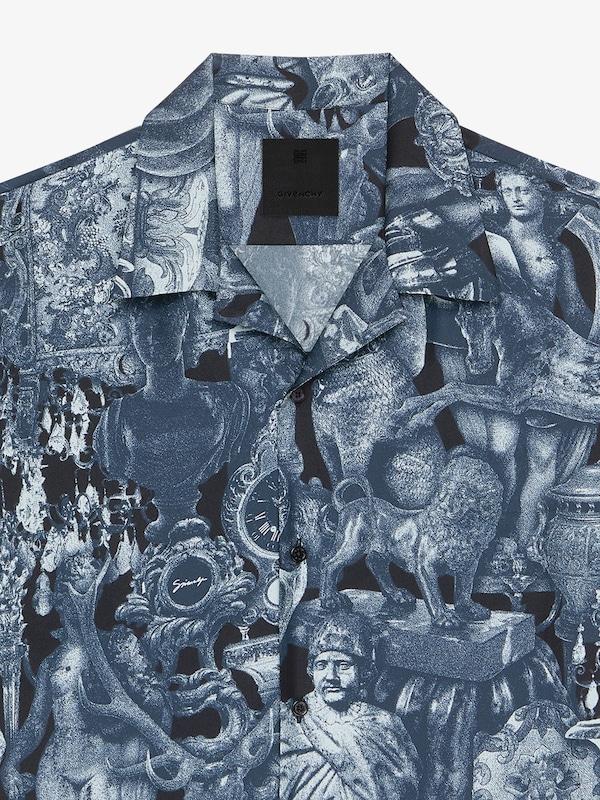 Givenchy Shirt in silk with Hubert objects print Rebajas baratas