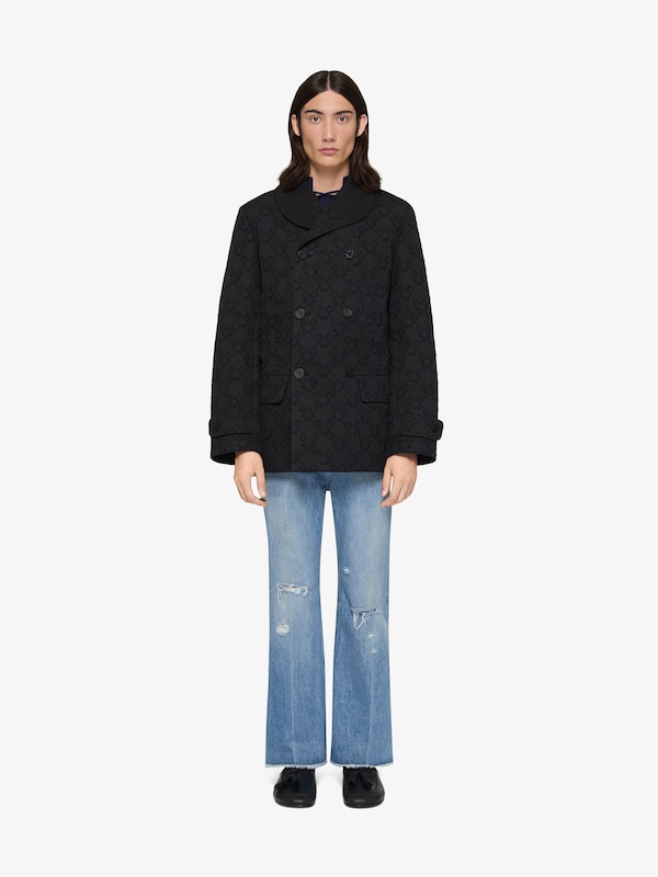 Givenchy Pea coat in monogram 72 cotton