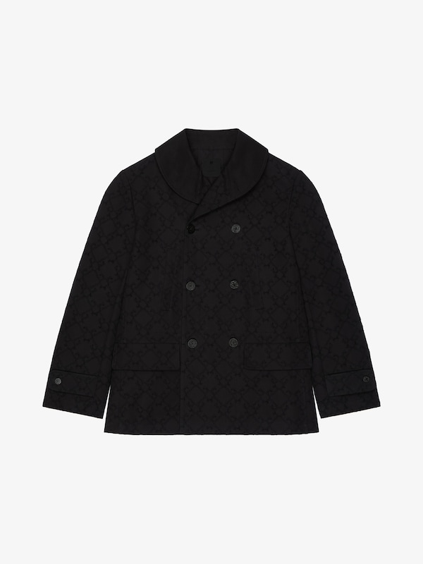 Givenchy Pea coat in monogram 72 cotton Tienda