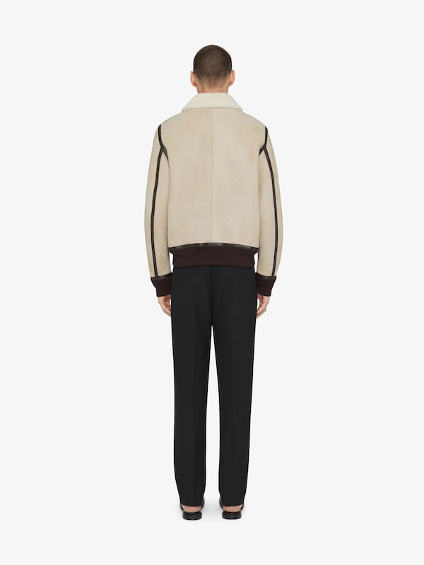 Givenchy Aviator jacket in shearling Rebajas online