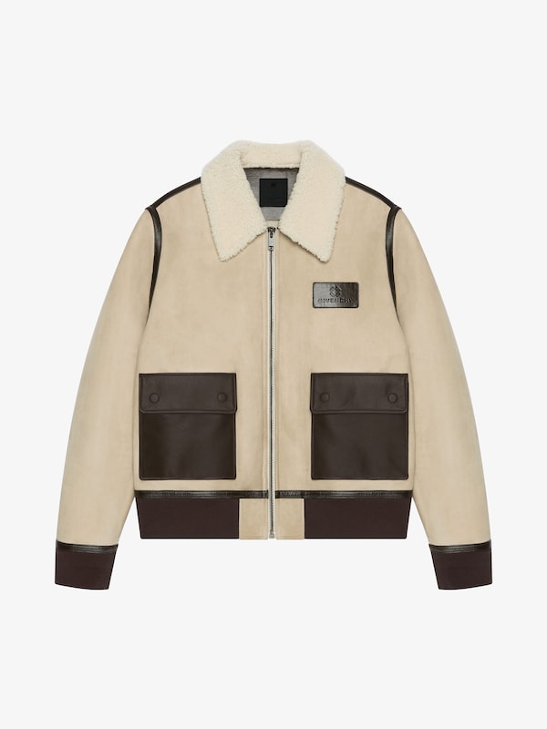 Givenchy Aviator jacket in shearling Rebajas online