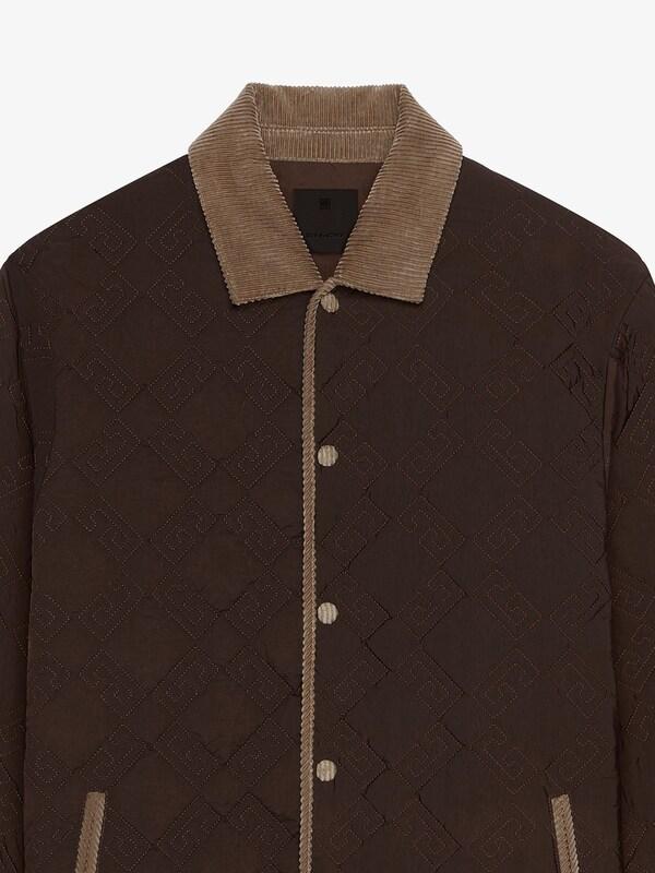 Givenchy Padded jacket in mixed fabrics with monogram 72 Oferta especial