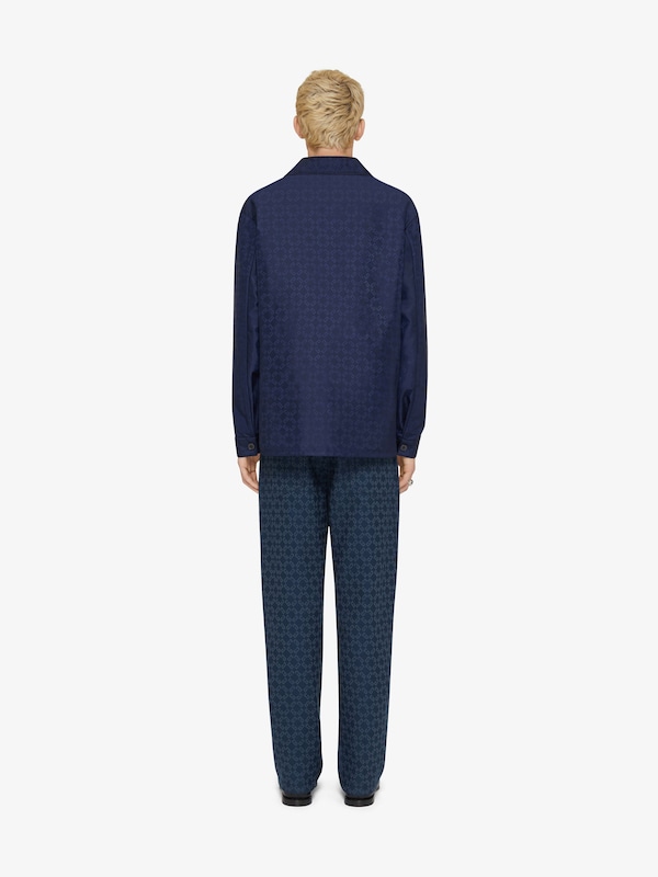 Givenchy Overshirt in monogram 72 jacquard Últimos 3 días