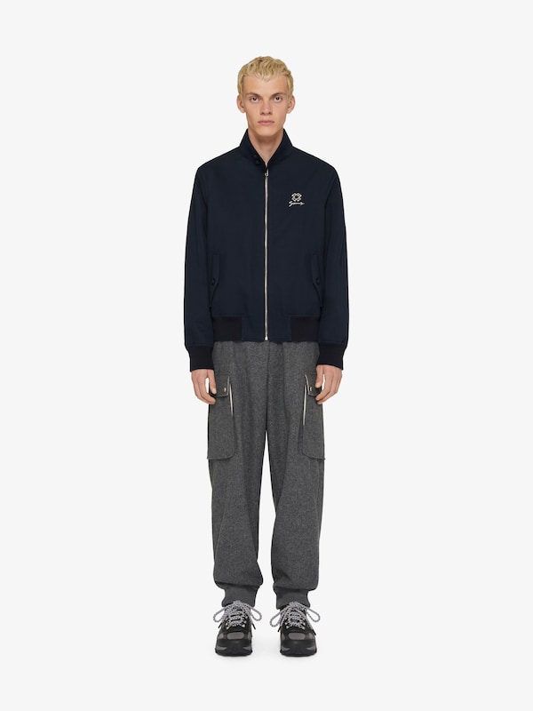 Givenchy Harrington jacket in cotton with monogram 72 crystals Precio de fábrica