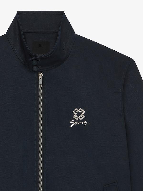 Givenchy Harrington jacket in cotton with monogram 72 crystals Precio de fábrica