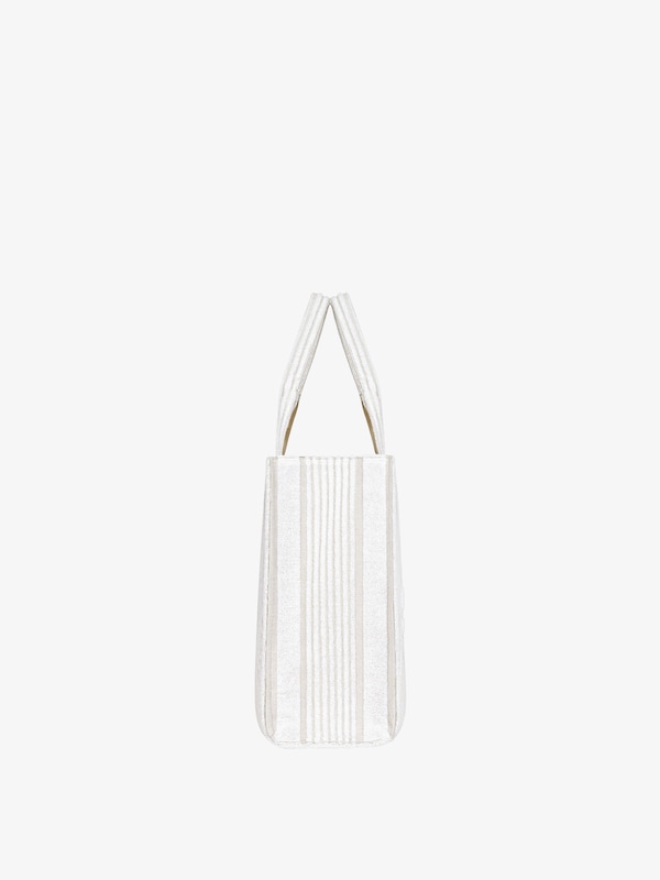 Givenchy GIVENCHY tote bag in cotton towelling with stripes Precio ultrabajo