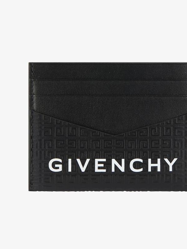 Givenchy GIVENCHY card holder in 4G Micro leather Rebajas de fábrica