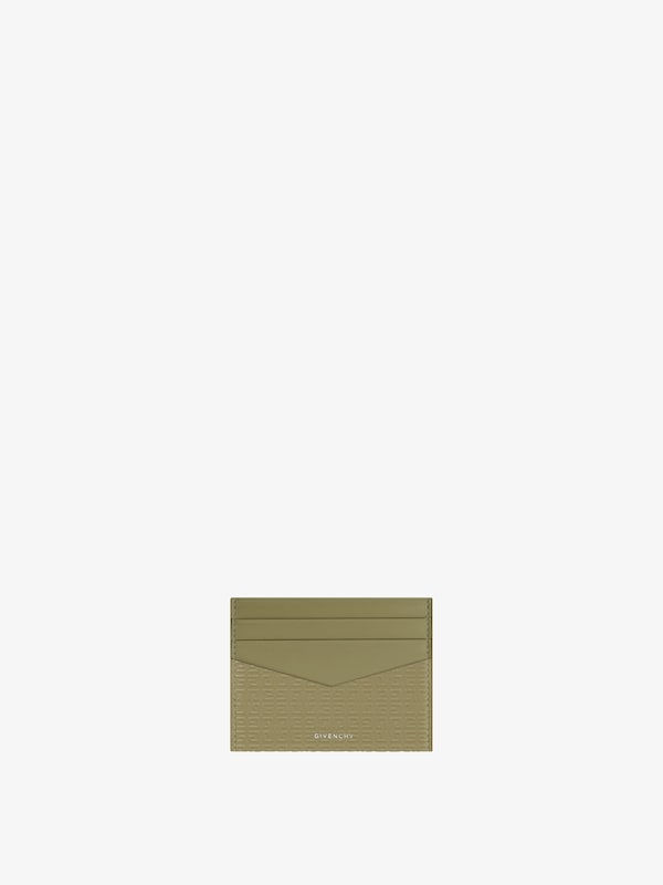 Givenchy GIVENCHY card holder in 4G Micro leather Mejor oferta