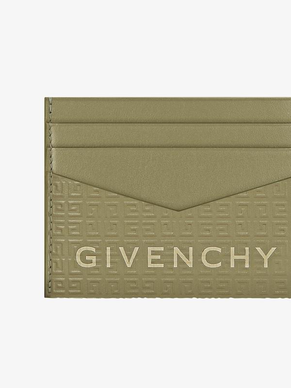 Givenchy GIVENCHY card holder in 4G Micro leather Mejor oferta