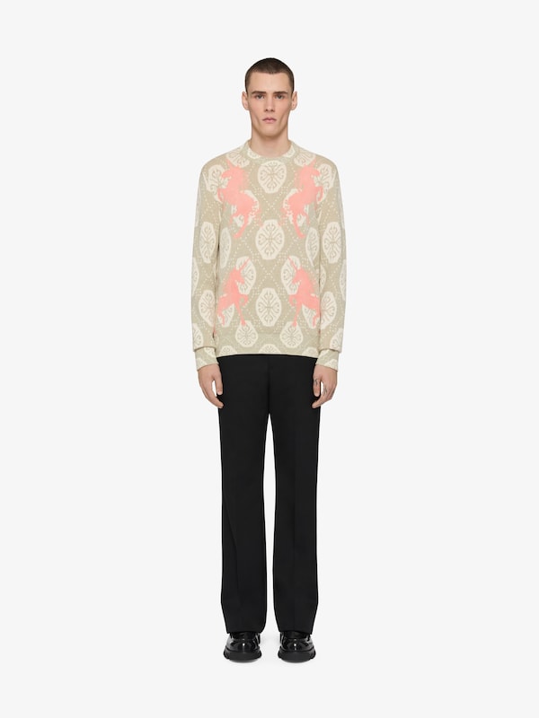 Givenchy Sweater in unicorns jacquard Oferta especial
