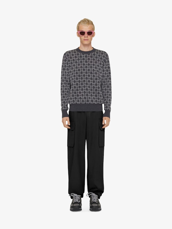 Givenchy Sweater in monogram 72 jacquard Últimos 3 días