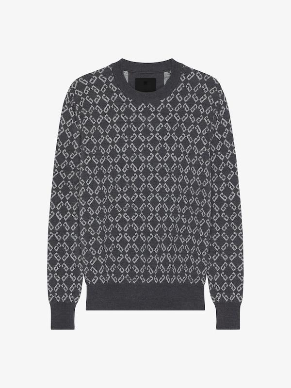 Givenchy Sweater in monogram 72 jacquard Últimos 3 días