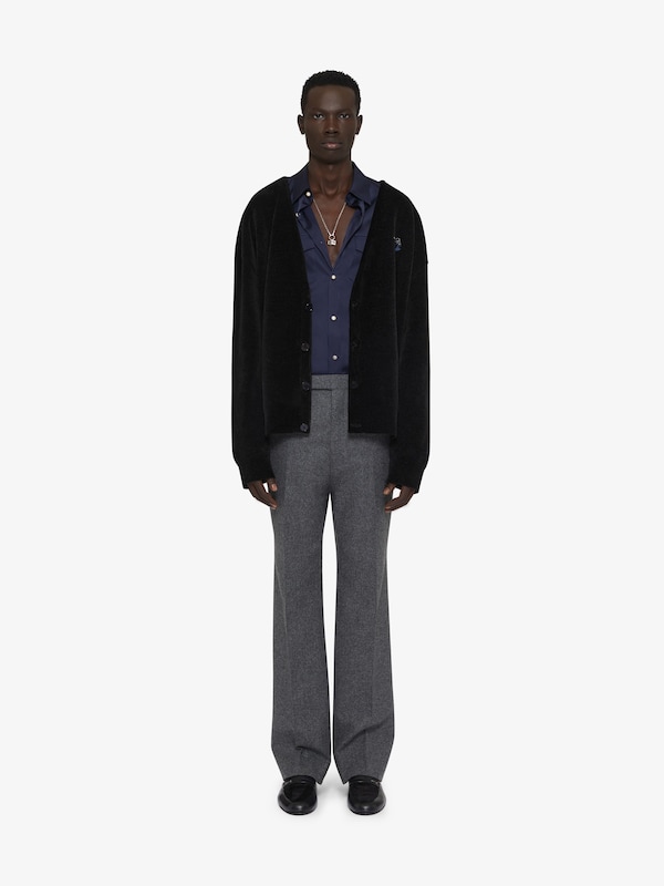 Givenchy Cardigan with cat eye embroidery