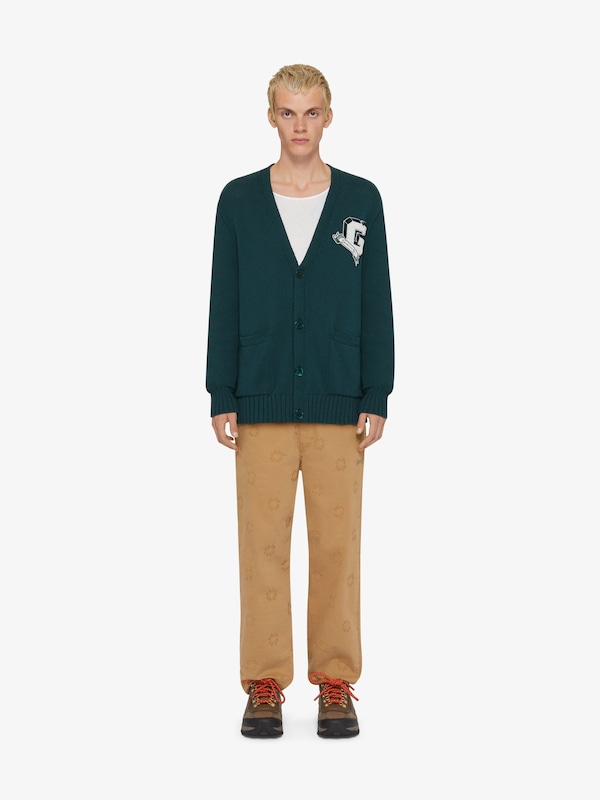 Givenchy GIVENCHY College cardigan in cotton
