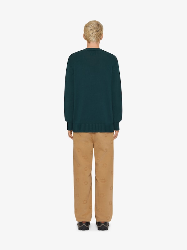 Givenchy GIVENCHY College cardigan in cotton Oferta especial de fábrica
