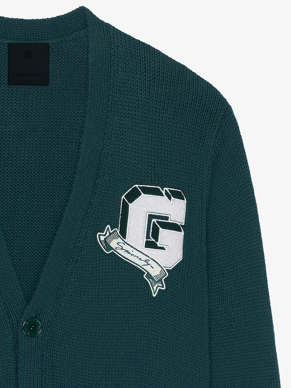 Givenchy GIVENCHY College cardigan in cotton Oferta especial de fábrica
